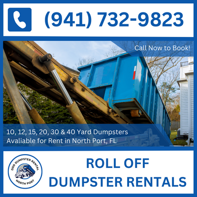 Dependable Roll Off Dumpster Rentals in North Port - Florida & Sarasota County Experts - DDD Dumpster Rental North Port
